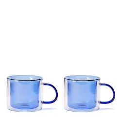 Discount Oslo Mug Blue (Set of 2) Glassware | Mugs, Cups & Jugs