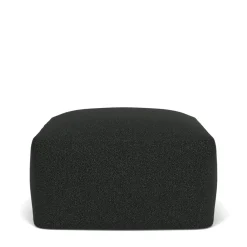 Store Otto Pouffe Boucle Ebony In Stock