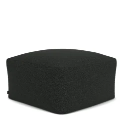 Store Otto Pouffe Boucle Ebony In Stock