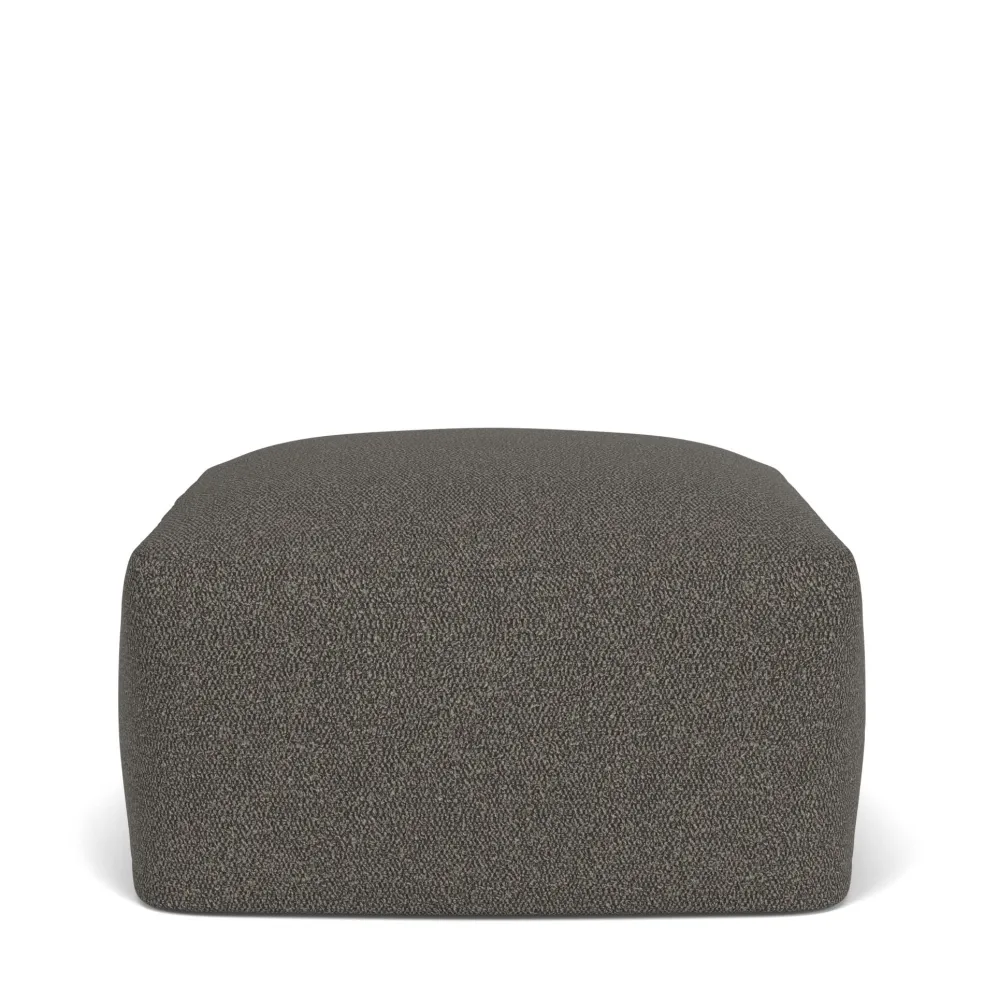 Flash Sale Otto Pouffe Boucle Fog In Stock