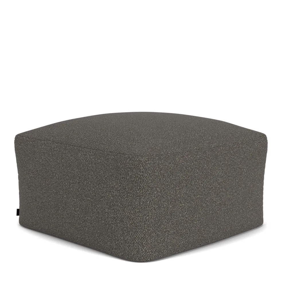 Flash Sale Otto Pouffe Boucle Fog In Stock