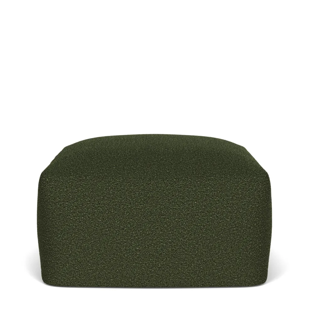 Best Sale Otto Pouffe Riso Boucle Dark Forest In Stock