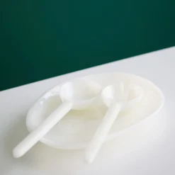 Shop Pamana Serving Platter White Gloss 30cm Serving Boards & Platters