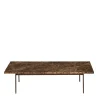 Outlet Pelham Coffee Table Emperador Marble Coffee & Side Tables