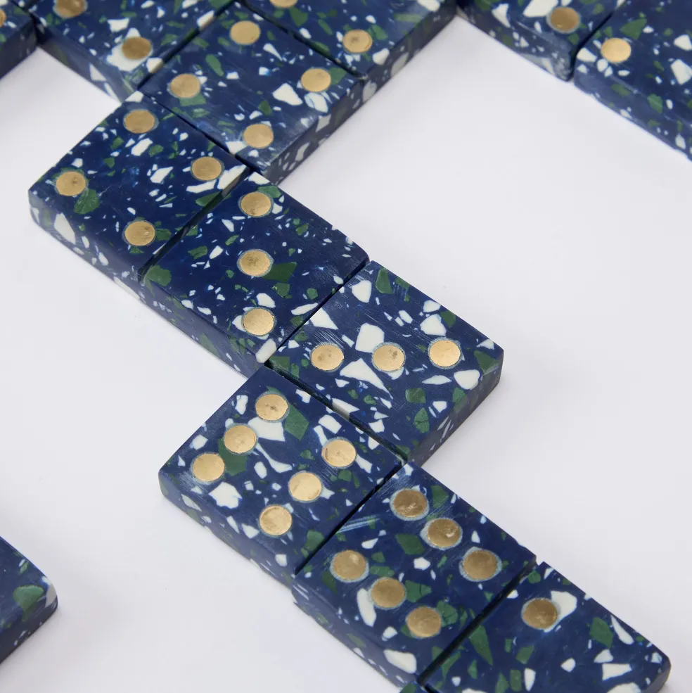 Store Pietra Dominoes Engineered Stone Luxury Gifts | Games & Entertaining