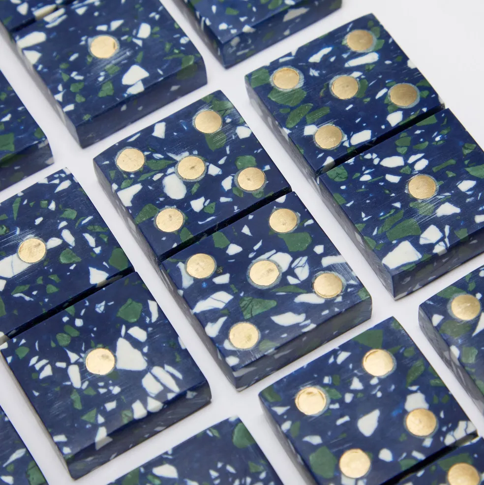 Store Pietra Dominoes Engineered Stone Luxury Gifts | Games & Entertaining