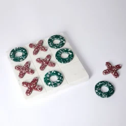 Shop Pietra Naughts & Crosses Engineered Stone 30 x 30cm Luxury Gifts | Games & Entertaining