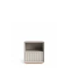 Hot Pillar 1 Drawer Bedside Table Stone Bedroom Furniture | Storage