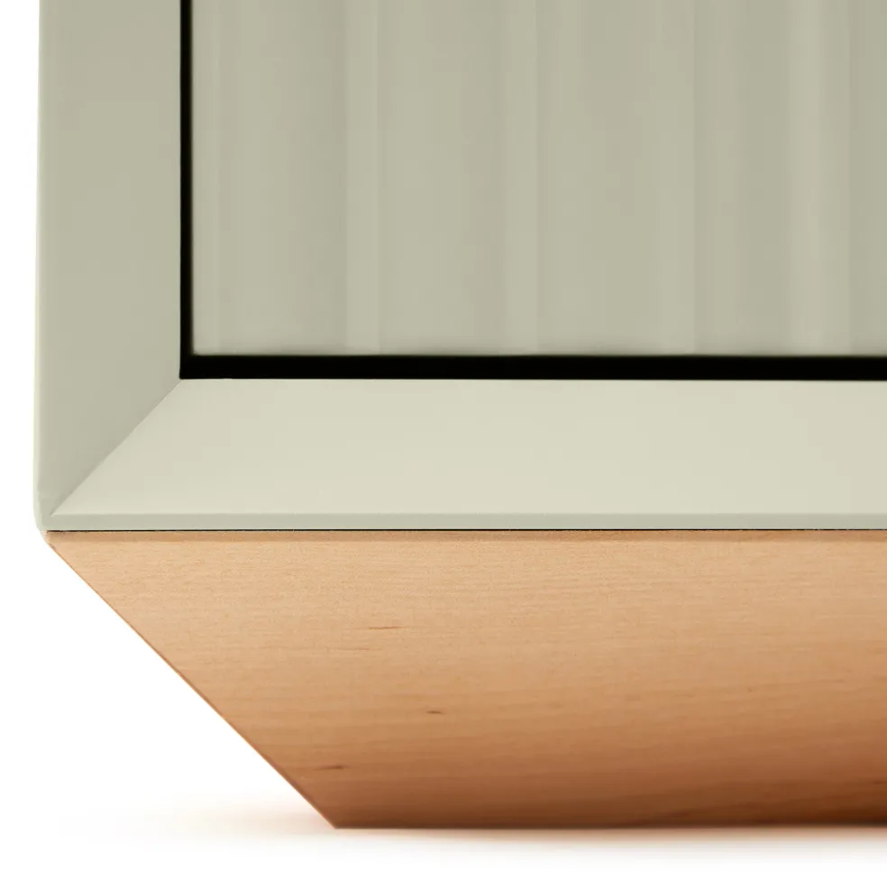 Discount Pillar Low Console 200cm Lichen Bedroom Furniture | Storage
