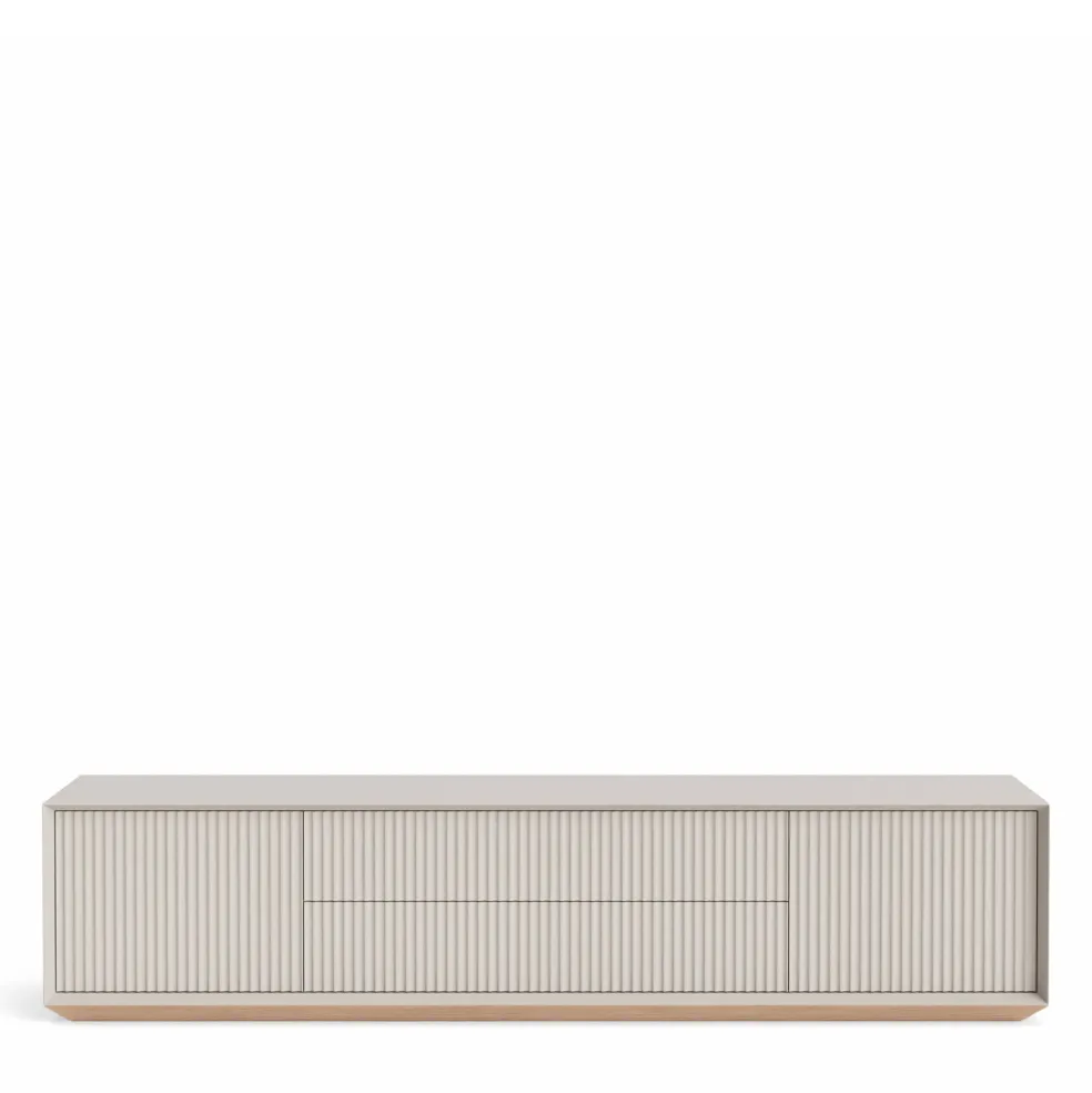 Store Pillar Low Console 200cm Stone In Stock | Bedroom Furniture