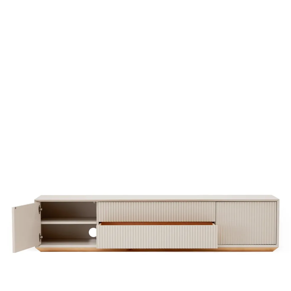 Store Pillar Low Console 200cm Stone In Stock | Bedroom Furniture