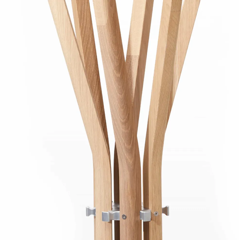 Flash Sale Pirouette Coat Stand Oak Utility | In Stock