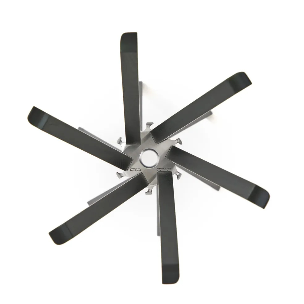Best Pirouette Coat Stand Pine Green Utility | In Stock