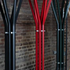 Outlet Pirouette Coat Stand Red Utility | In Stock