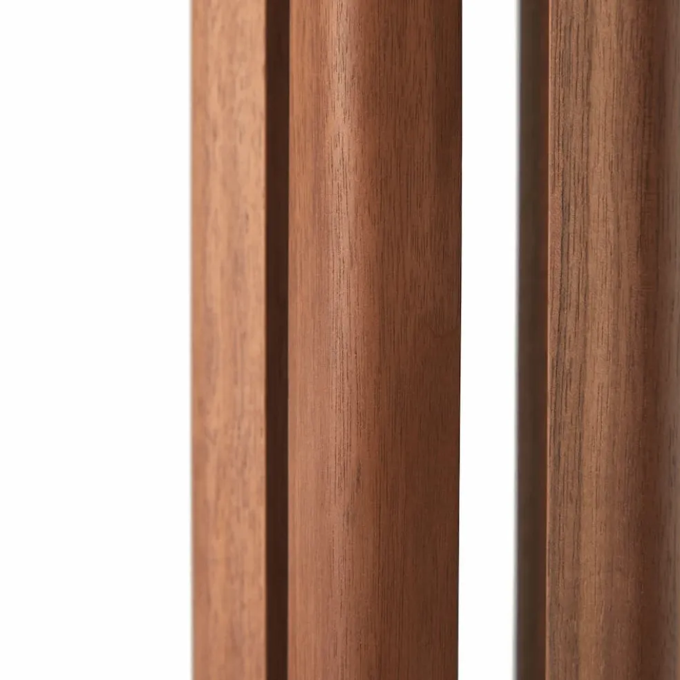 Cheap Pirouette Coat Stand Walnut Utility | In Stock