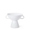 Best Sale Puglia White Footed Bowl Large Bowls & Plates | Gifts For Home