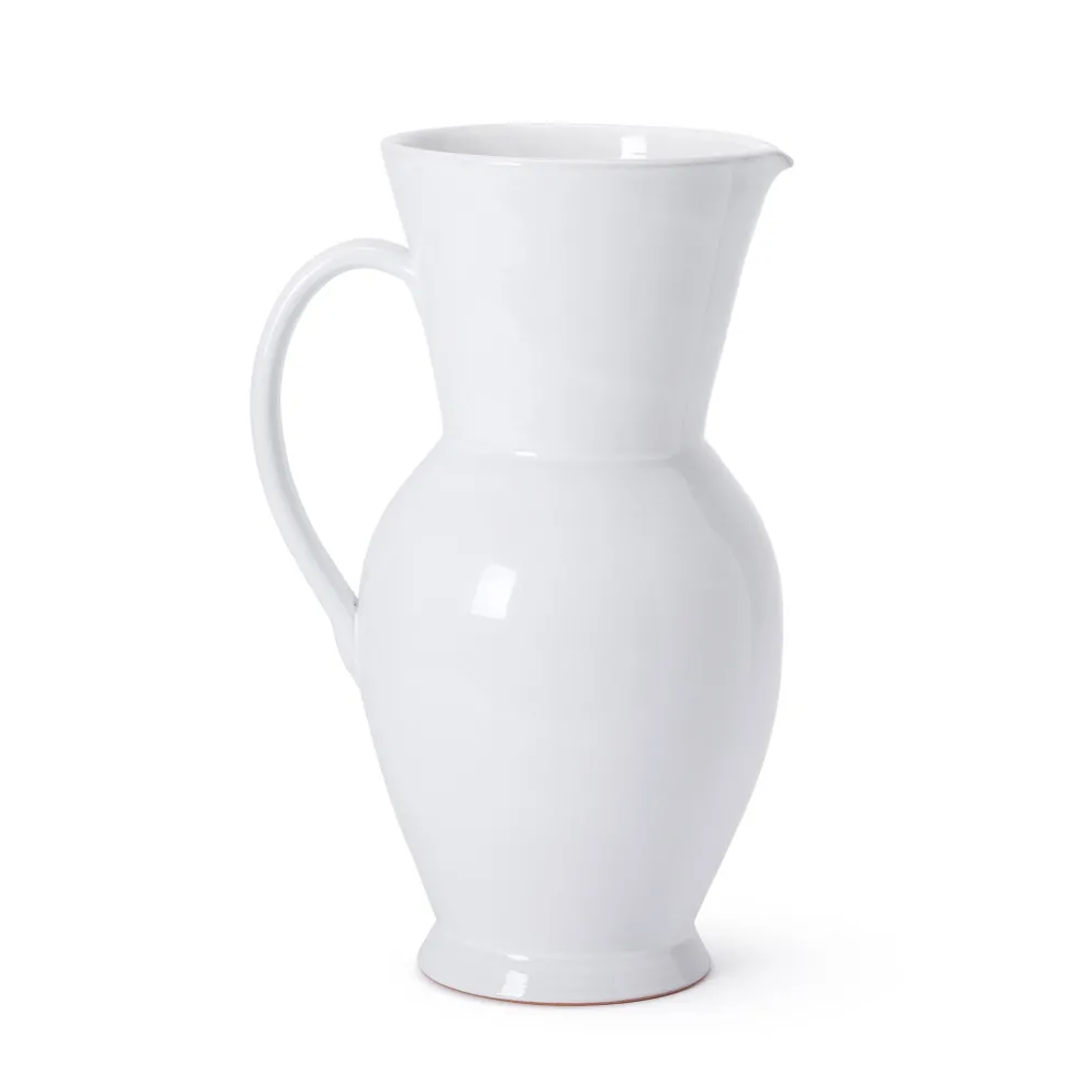 Online Puglia White Jug 43cm Mugs, Cups & Jugs | Table Settings