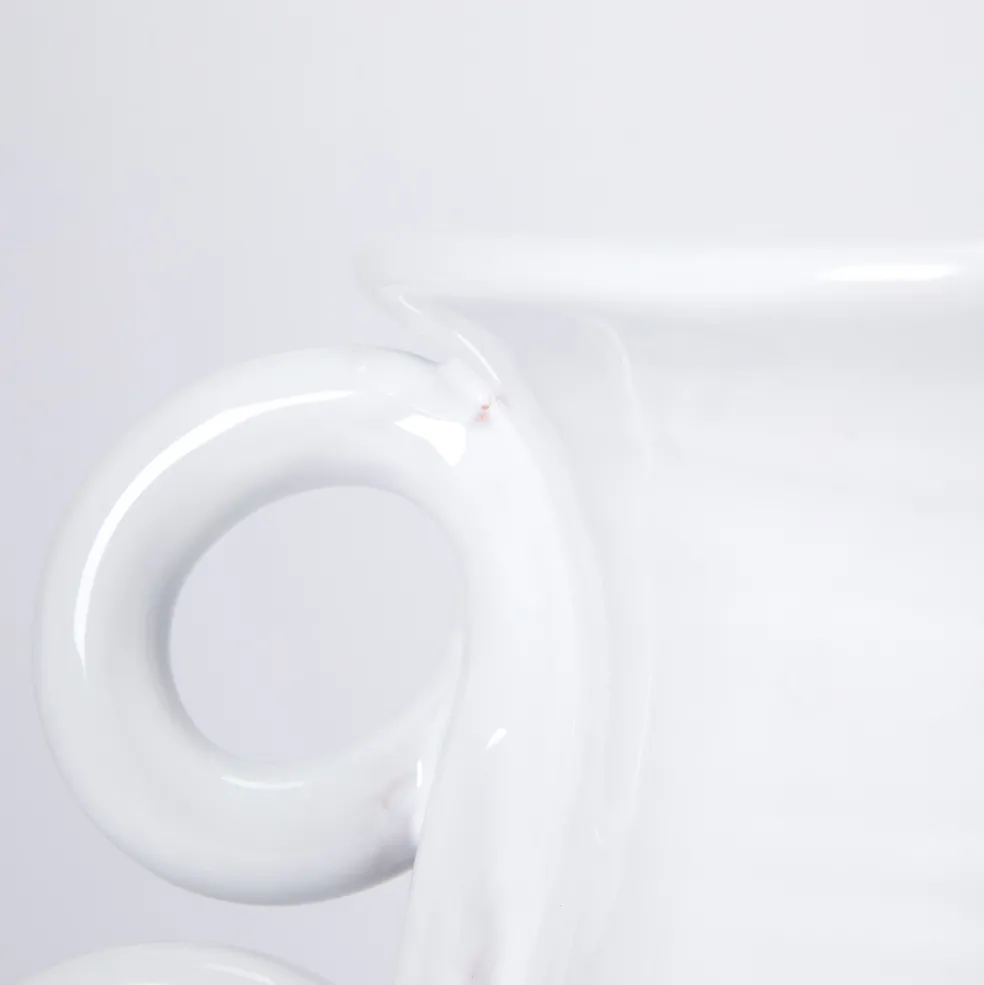 New Puglia White Jug 26cm Mugs, Cups & Jugs | Gifts For Home