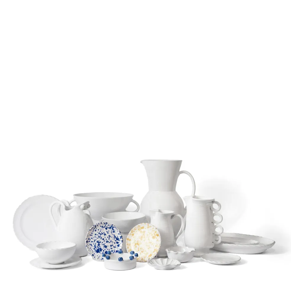 New Puglia White Jug 26cm Mugs, Cups & Jugs | Gifts For Home