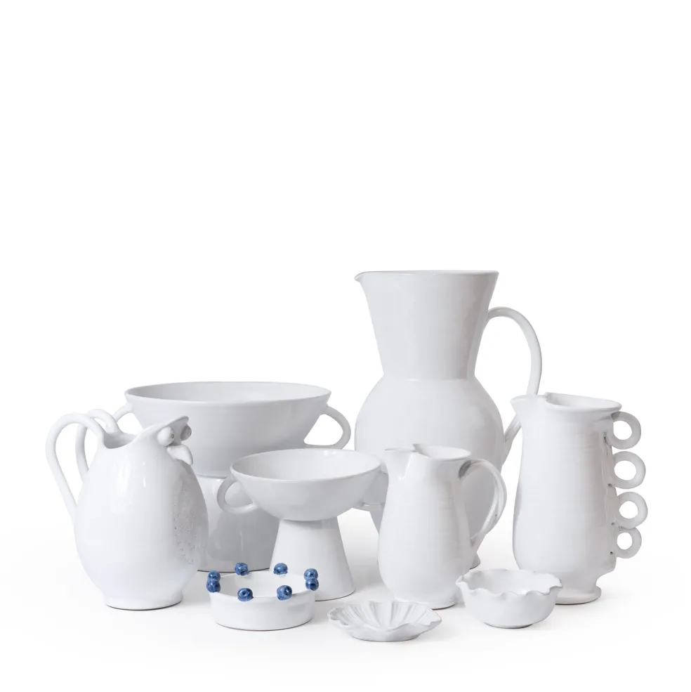 New Puglia White Jug 43cm Mugs, Cups & Jugs | Table Settings