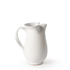 Best Puglia White Jug With Plaited Handle Mugs, Cups & Jugs | Gifts For Home