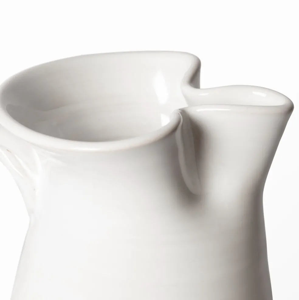 Flash Sale Puglia White Jug With Plaited Handle Mugs, Cups & Jugs | Gifts For Home