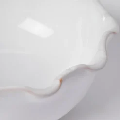 Best Puglia White Scalloped Small Bowl 12cm Bowls & Plates | Gifts For Home