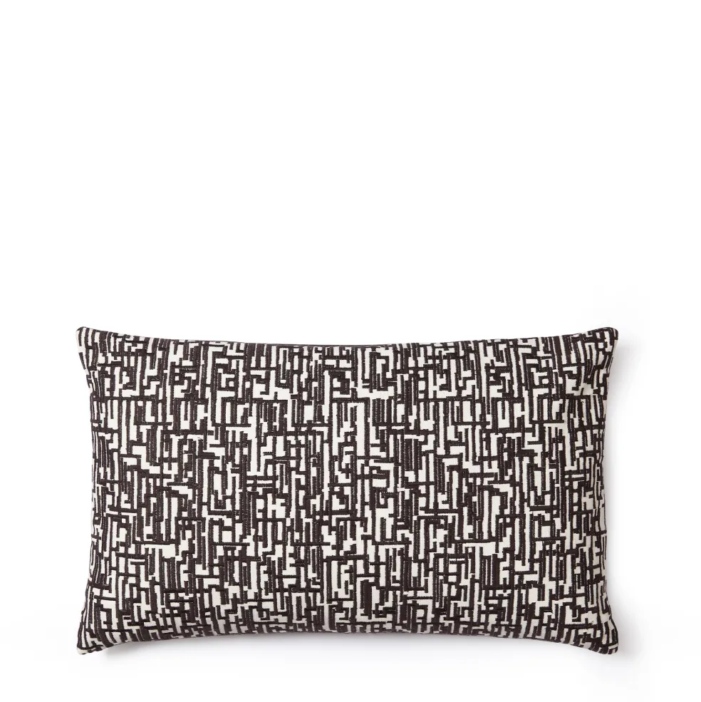Shop Quinn Charcoal Cushion Cover 30cm x 50cm Cushion Covers & Pads | Cushions