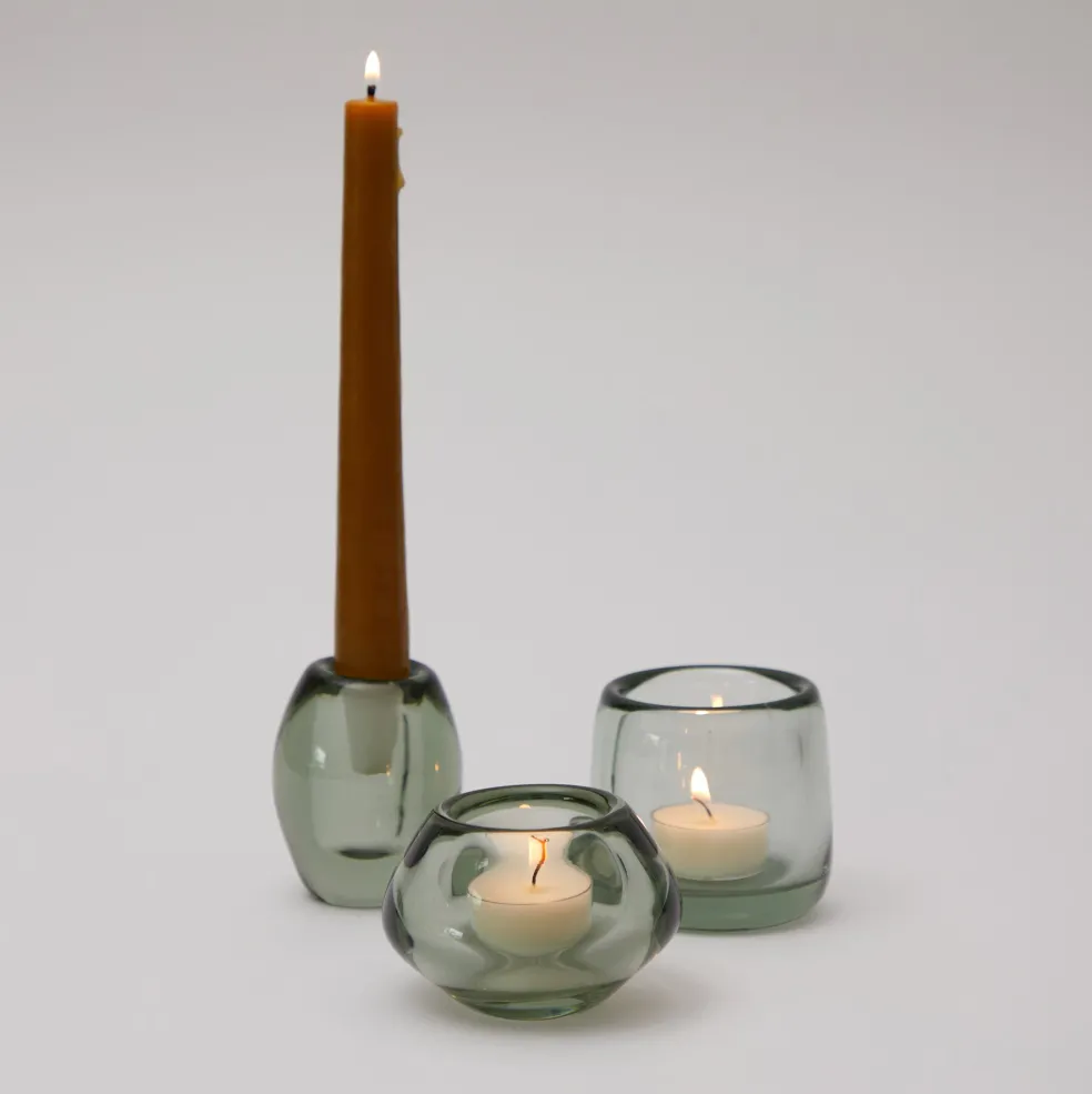 Shop Recycled Glass Tea Light Holder Short Candles, Holders & Diffusers | Vases