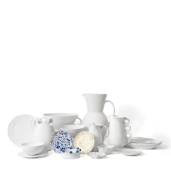 Flash Sale Rope Edge White Serving Platter 41cm Serving Boards & Platters | Table Settings