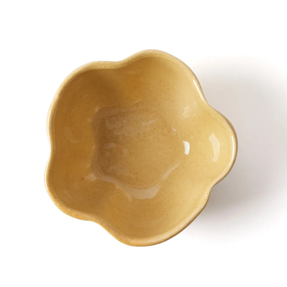 Clearance Scallop Small Bowl Honey 11cm Get It In Time For Christmas | Table Settings
