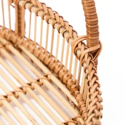 Online Set of 2 Rattan Trays Utility | Trays