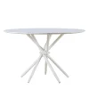 Discount Stix Dining Table Carrara Marble & White Dining Tables