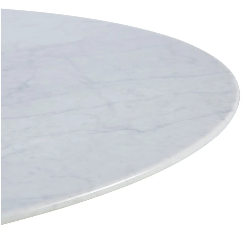 Discount Stix Dining Table Carrara Marble & White Dining Tables