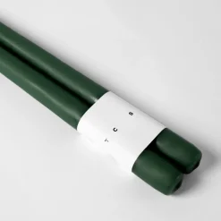Sale Taper Candle Pair Forest Green 30cm Candles, Holders & Diffusers