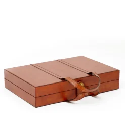 Hot Tavla Natural Leather Backgammon Set Luxury Gifts | Games & Entertaining