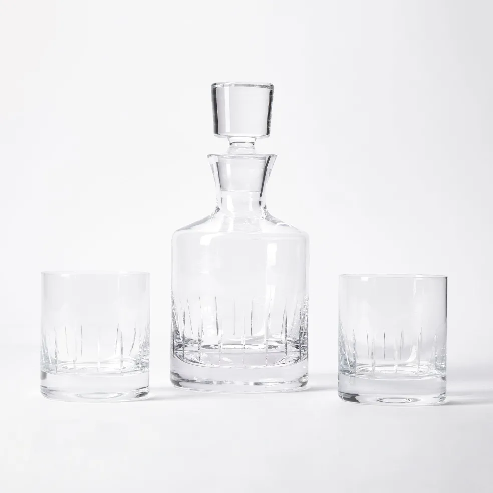 Discount Theia Cut Whisky Decanter Glassware | Get It In Time For Christmas