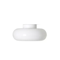 Flash Sale Torus Dimmable Medium Flush Ceiling & Wall Light Opal Lighting | Get It In Time For Christmas