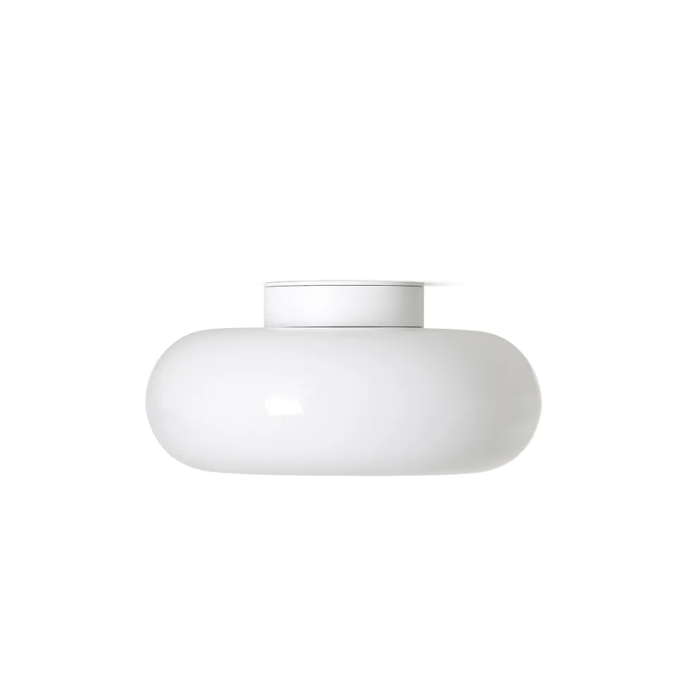 Flash Sale Torus Dimmable Medium Flush Ceiling & Wall Light Opal Lighting | Get It In Time For Christmas