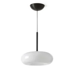 Clearance Torus Dimmable Medium Pendant Lamp Opal Lighting | Get It In Time For Christmas