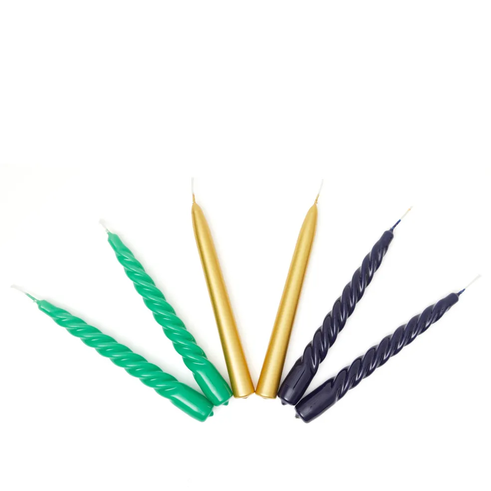 Best Sale Twist & Straight Candles Set of 6 20cm Candles, Holders & Diffusers