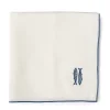 Hot Vedura Embroidered Sardine Linen Napkin Napkins