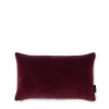 New Velvet Cushion Cover Burgundy 30 x 50cm Cushion Covers & Pads