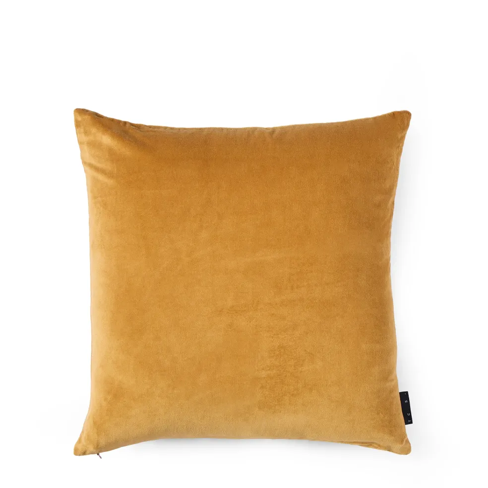 Flash Sale Velvet Cushion Cover Ochre 50 x 50cm Cushion Covers & Pads | Cushions