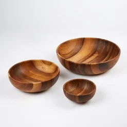 Best Walnut Medium Bowl 19.5cm Serving Bowls & Utensils