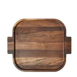 Hot Walnut Square Tray 37 x 31cm Trays | Get It In Time For Christmas