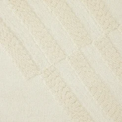 Outlet Wavy Lines Rug Neutral 200 x 300cm Rugs