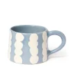 Fashion Wax Resist Mug Blue Speckle Mugs, Cups & Jugs | Gifts Under £50