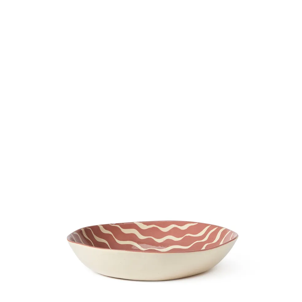 Store Wiggle Coral Serving bowl 35cm Table Settings