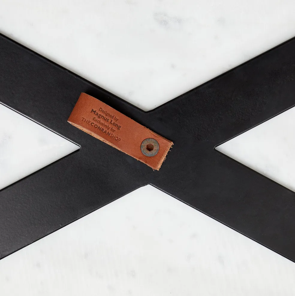 Online Workshop Coffee Table Carrara Marble Black Legs In Stock | Coffee & Side Tables